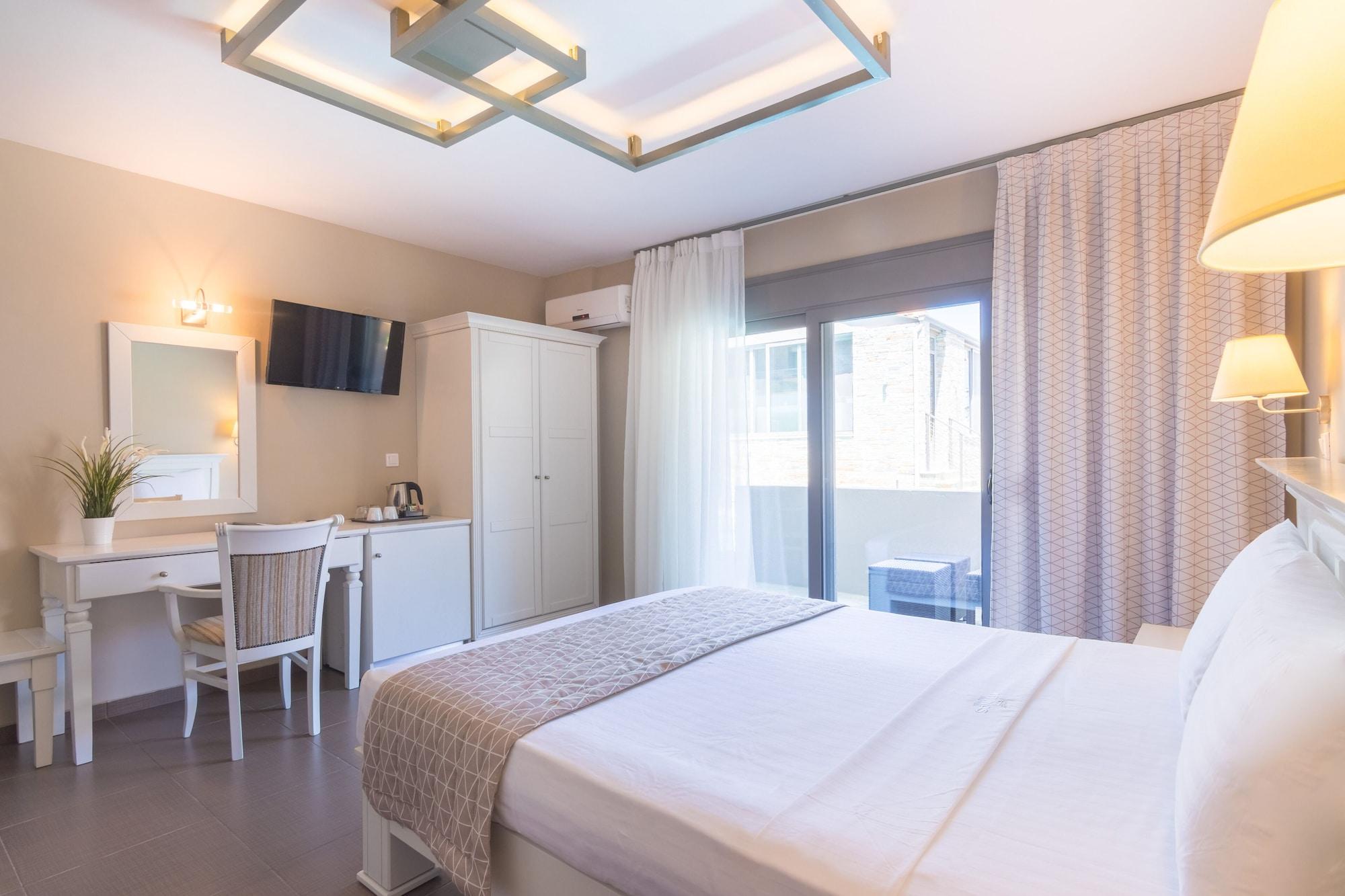 Ntinas Villa With Sea View Скала Потамияс Екстериор снимка