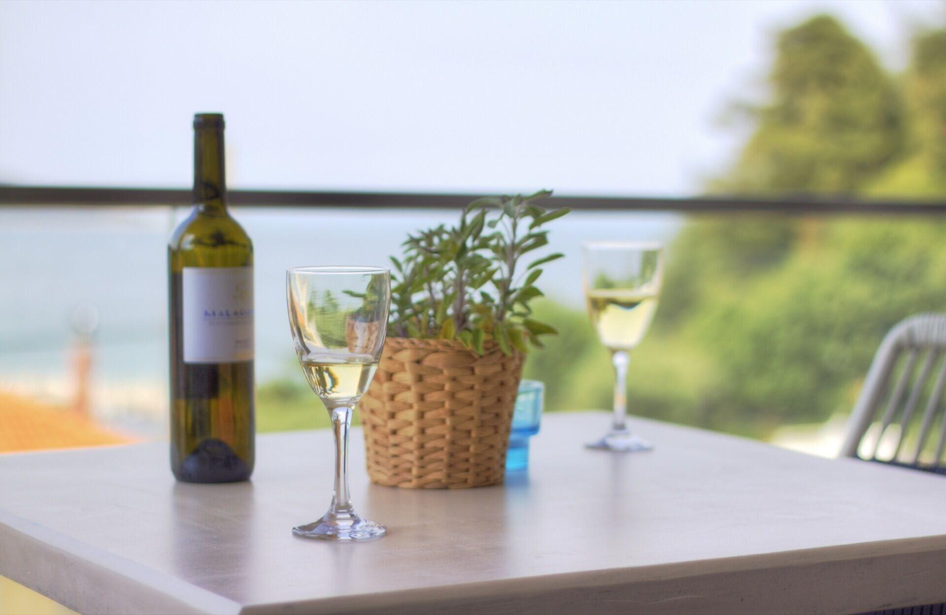 Ntinas Villa With Sea View Скала Потамияс Екстериор снимка