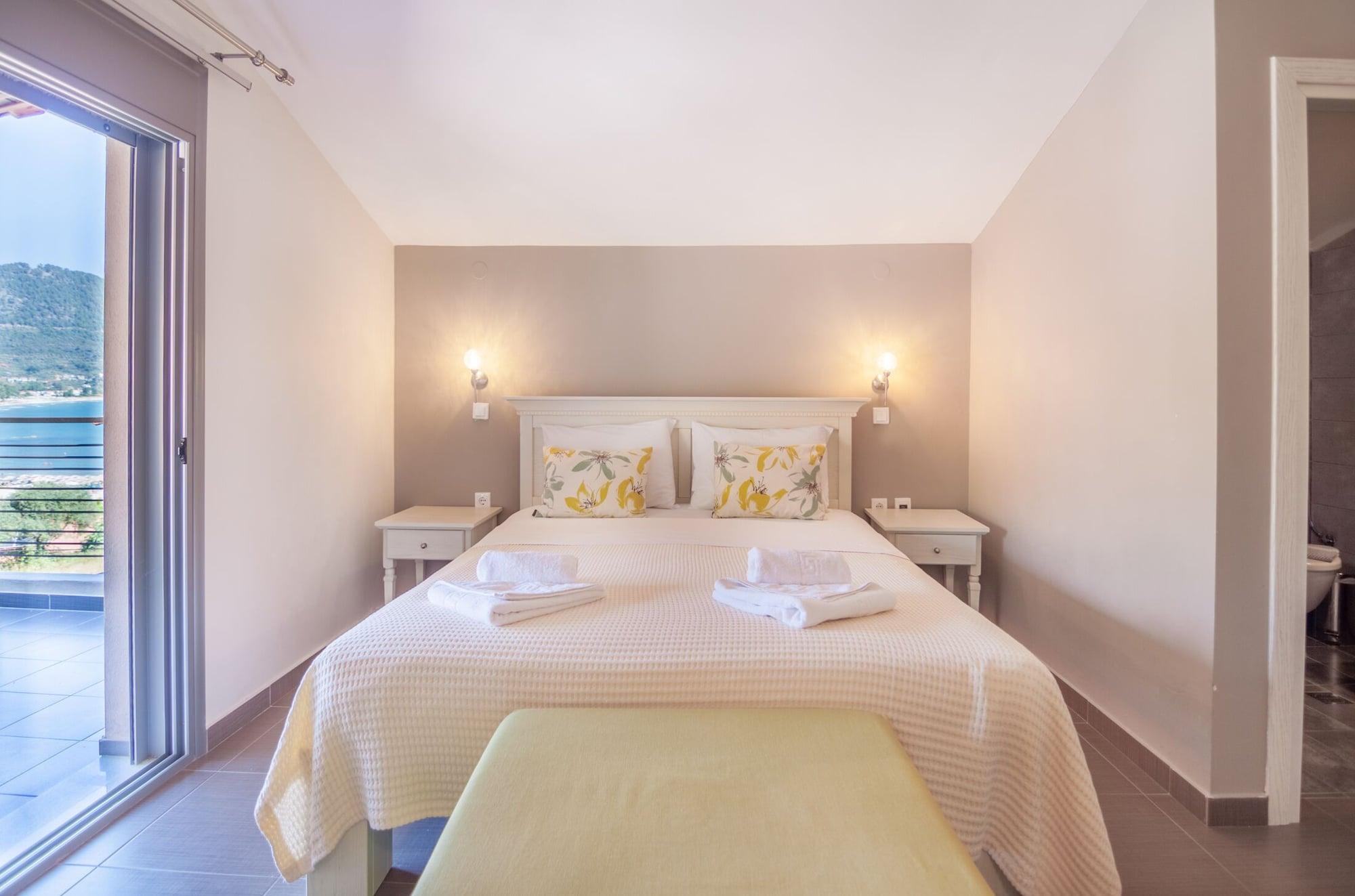Ntinas Villa With Sea View Скала Потамияс Екстериор снимка
