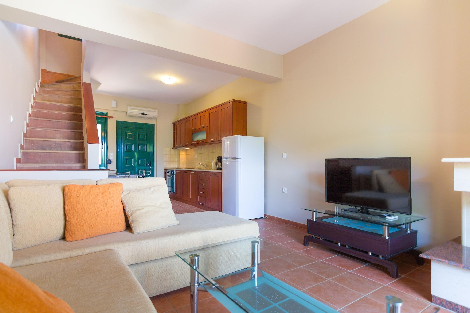 Ntinas Villa With Sea View Скала Потамияс Екстериор снимка