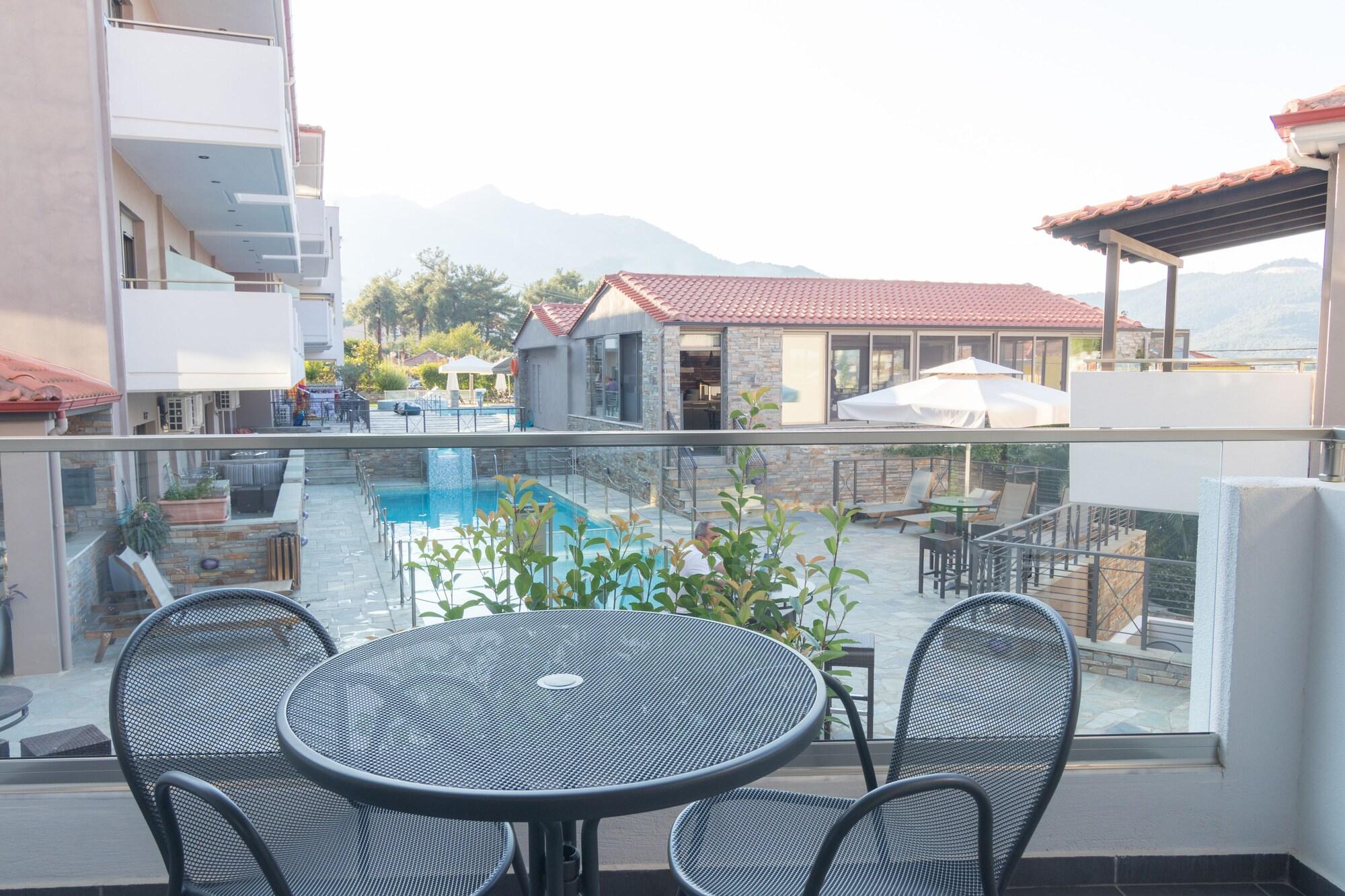 Ntinas Villa With Sea View Скала Потамияс Екстериор снимка