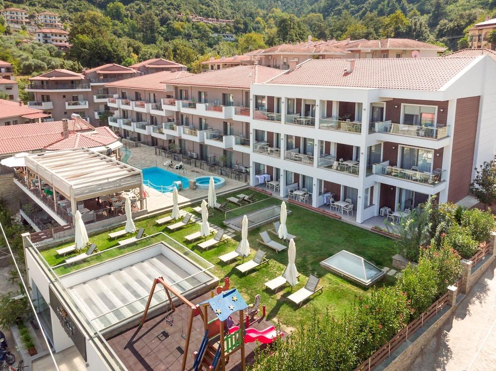 Ntinas Villa With Sea View Скала Потамияс Екстериор снимка