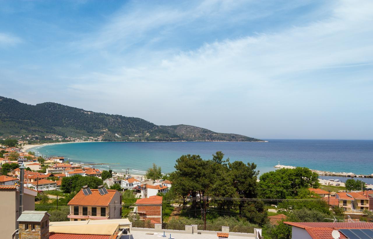 Ntinas Villa With Sea View Скала Потамияс Екстериор снимка